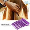 thumbnail image 2 of 6pcs Hair Grip Clips Set Hairdressing Sectioning Cutting Clamps Kit, 2 of 6