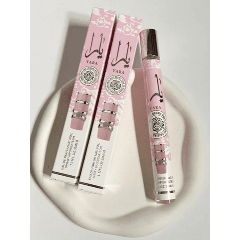 Lattafa, Yara and Yara Candy Eau de Parfum Pink Travel Size Set