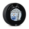 thumbnail image 1 of Jari Kurri Signé Oilers d'Edmonton Rondelle de la Coupe Stanley 1988, 1 of 2