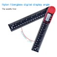 thumbnail image 2 of 200mm 8'' Digital Angle Finder Ruler Protractor Inclinometer Electron Goniometer Angle ,Water-Proof & Dust Resistant, 2 of 6