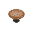 thumbnail image 1 of Knobware C3388 Weave Knob 1.5 in. Diameter Covered Oil Rubbed Bronze, Turtle, 1 of 1