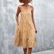 thumbnail image 5 of Vestidos Para Mujer Vestidos Casuales de Moda Sling Cintura Media Con Cuello en V Sin Mangas Vestido A Rayas Sin Tirantes Odeerbi  ODB156289, 5 of 7