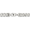 thumbnail image 4 of 925 Sterling Silver 11mm Curb Chain 18 Inch, 4 of 5