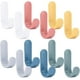 thumbnail image 1 of Self Adhesive Hooks Wall Hanging Plastic Creative Cute J-shaped Hooks Powerful Self Adhesive Hooks For General Bathroom Kitchen Use Sticky Wall Hook W, 1 of 5