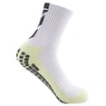 thumbnail image 3 of Calcetines deportivos antideslizantes para hombre, calcetines de fútbol con forma de flecha, absorbentes de sudor, transpirables, con base de toalla, calcetines de entrenamiento de plástico, 3 of 5