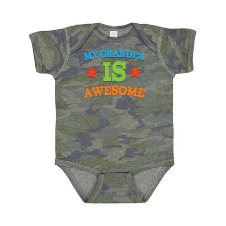 

Inktastic Grandpa is Awesome Gift Baby Boy or Baby Girl Bodysuit