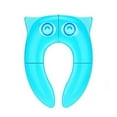 thumbnail image 4 of Potty Training Seat for Toddlers, Portable Folding Kids Toilet Seat with Non-Slip Pads, Cartoon Design for Home & Travel, Easy to Clean(Blue), 4 of 4
