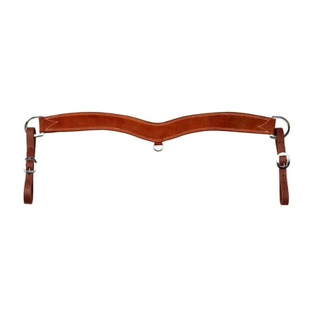 Nrs Heavy Oiled 2-1/2 Contoured Steer Tripper Breast Collar