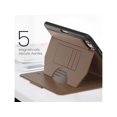thumbnail image 2 of Case For iPad Pro 11 Inch 2024 M4 2024 5th Generation A2836/A2837/A3006, Smart Magnetic Auto Sleep Shockproof Cover with Multi-Angles Stand, Pen Holder, Card Slot Brown, 2 of 7