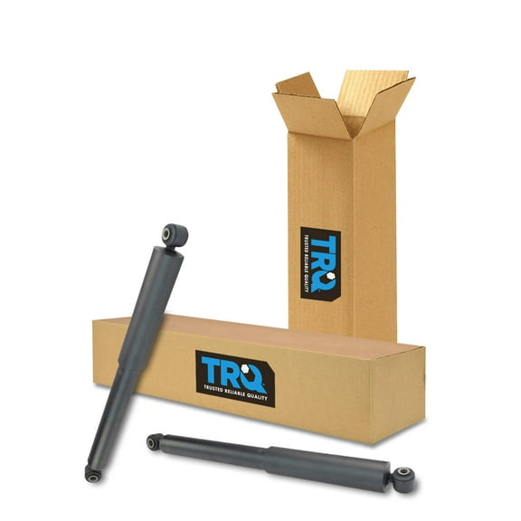 TRQ Shock Absorber Rear LH RH Set Pair For Nissan Pathfinder Infiniti QX4 SBA60153