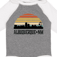 thumbnail image 4 of Inktastic Albuquerque New Mexico Skyline Boys or Girls Long Sleeve Baby Bodysuit, 4 of 5