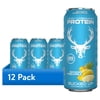 (12 pack) Bucked Up Lightly Carbonated Cherry Limeade Protein 16 fl oz