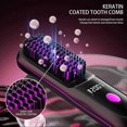 thumbnail image 4 of Rechargeable Cordless Straightening Brush - Mini Ionic Hair Straightener Frizz-Free & Tangle-Free Comb, Travel Styling Tool, Fast Heating, 4 of 5