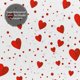 thumbnail image 4 of Cortina de ducha de San Valentín con corazones rojos que caen, ideal para baño, decoración romántica para parejas, impermeable, 182 x 182 cm, con 12 ganchos., 4 of 6