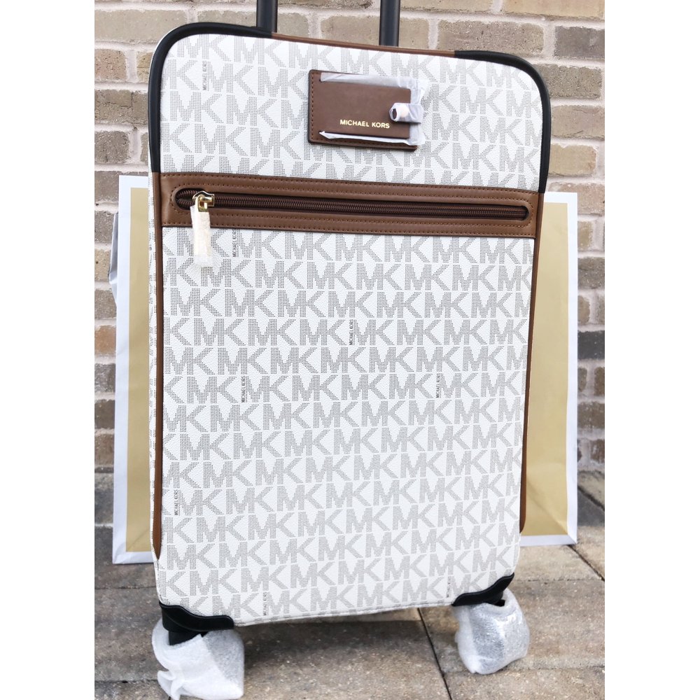 Michael Kors Michael Kors Travel Trolley Carry On Suitcase Vanilla MK