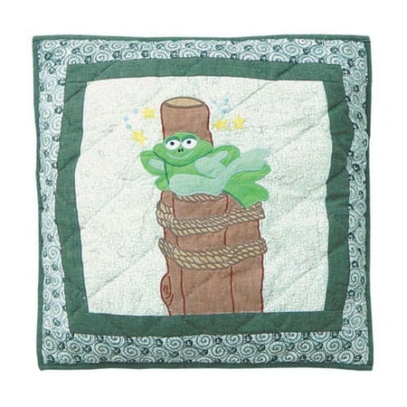 Patch Magic Hoppy Days Cotton Throw Pillow