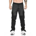 thumbnail image 2 of gakvov Cargo Pants For Men Men's Casual Loose Straight-leg Sports Trousers Outdoor Overalls, 2 of 3
