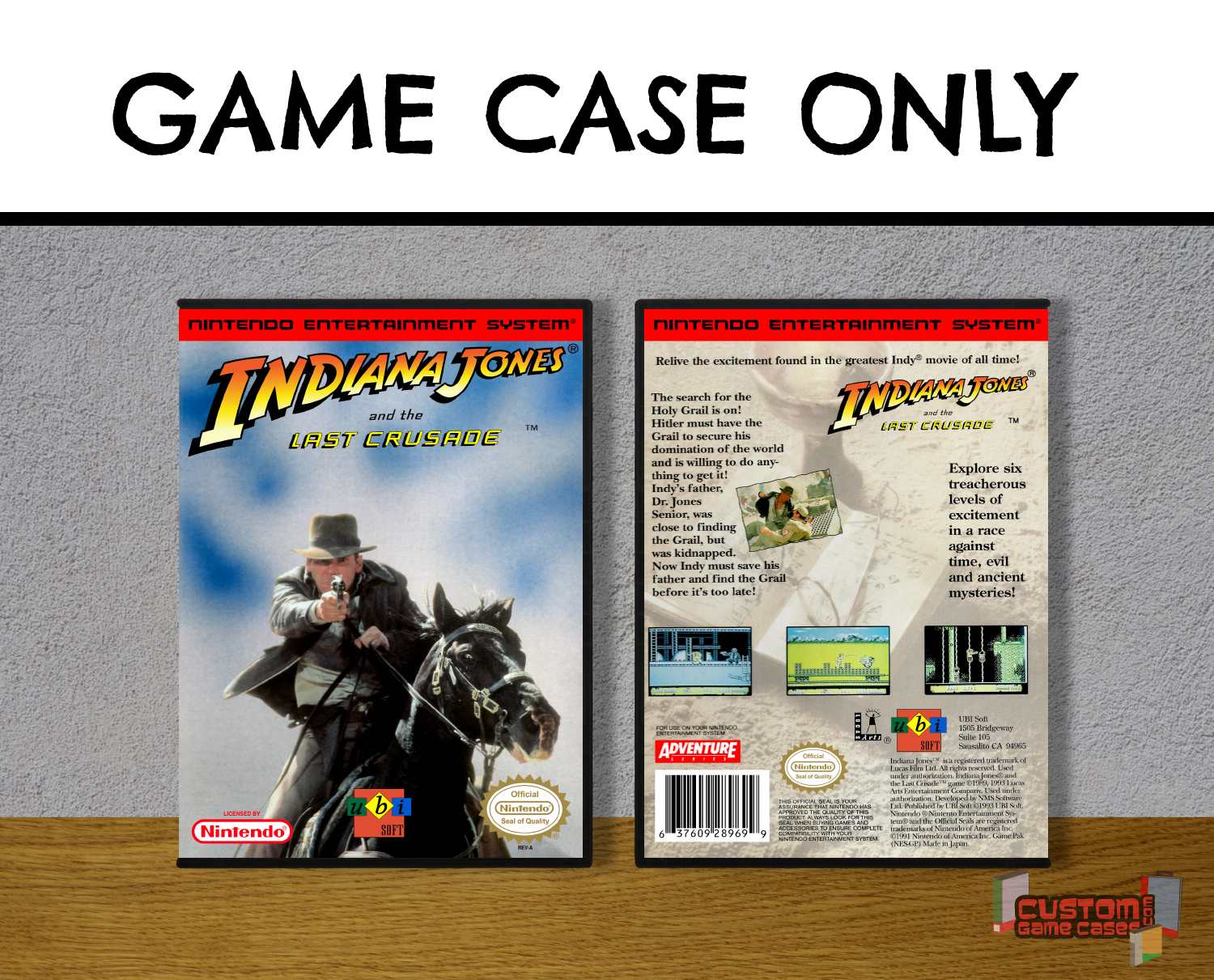 Buy Indiana Jones and the Last Crusade (Ubisoft) (NESDG) Nintendo