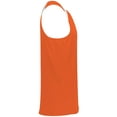 thumbnail image 5 of Augusta Sportswear M Boys OVERSPEED TRACK JERSEY Orange/White 344, 5 of 5