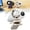 White, variant on Portable Fan for Car,360° Rotation Clip on Hands-Free Personal Cooling Fan with LED Display for Car Visor & Roof Handles,Waist & Umbrella