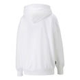 thumbnail image 2 of Sudadera Puma Mujer Oversized Graphic Blanco Hoodie blanco XS, 2 of 6