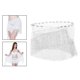 thumbnail image 5 of Danza Del Vientre Bufanda de Cadera Cinturón Borla Vestido Elegante Cinturón - Blanco Sunnimix Bufanda de danza del vientre para mujer, 5 of 8