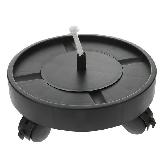 unbranded  Base Rack Wheelbarrow Machine Go Carts Plant Flower Pot Black