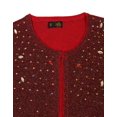 thumbnail image 3 of Junior Girls Sweater RED, 3 of 4