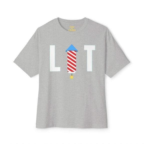It's Lit, I'm Lit Fireworks T-Shirt l July 4th Independence Day Funny Viral Tee | 4 Colors