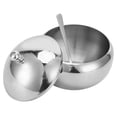 thumbnail image 2 of Spices Bowl, With Lid And Spoon Condiment Container Sugar Salt Bowl Container Sugar Bowl, For Store Sugar,Salt,Pepper,Spices Kitchen And Home L, 2 of 8