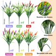 thumbnail image 2 of 24 paquetes de flores artificiales Ouddy Decor para exteriores, 2 of 6