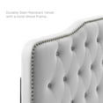 thumbnail image 5 of Modway Sophia Tufted Performance Velvet Twin Headboard in Light Gray, 5 of 7