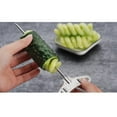 thumbnail image 3 of FUTUREORYY 1 Set Multi Functional Spiral Carrot Curler Kitchen Tool Stainless Steel for Cooks, 3 of 8