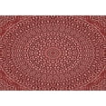 thumbnail image 1 of Ahgly Company Tapis Rectangulaire Lavable en Machine Intérieur Transitionnel Rouge Bordeaux, 4 Pieds x 6 Pieds, 1 of 7
