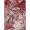 thumbnail image 2 of Addison Rugs Chantille Indoor/Outdoor Transitional Watercolors Merlot Washable Rectangle Rug, 8' x 10', 2 of 6