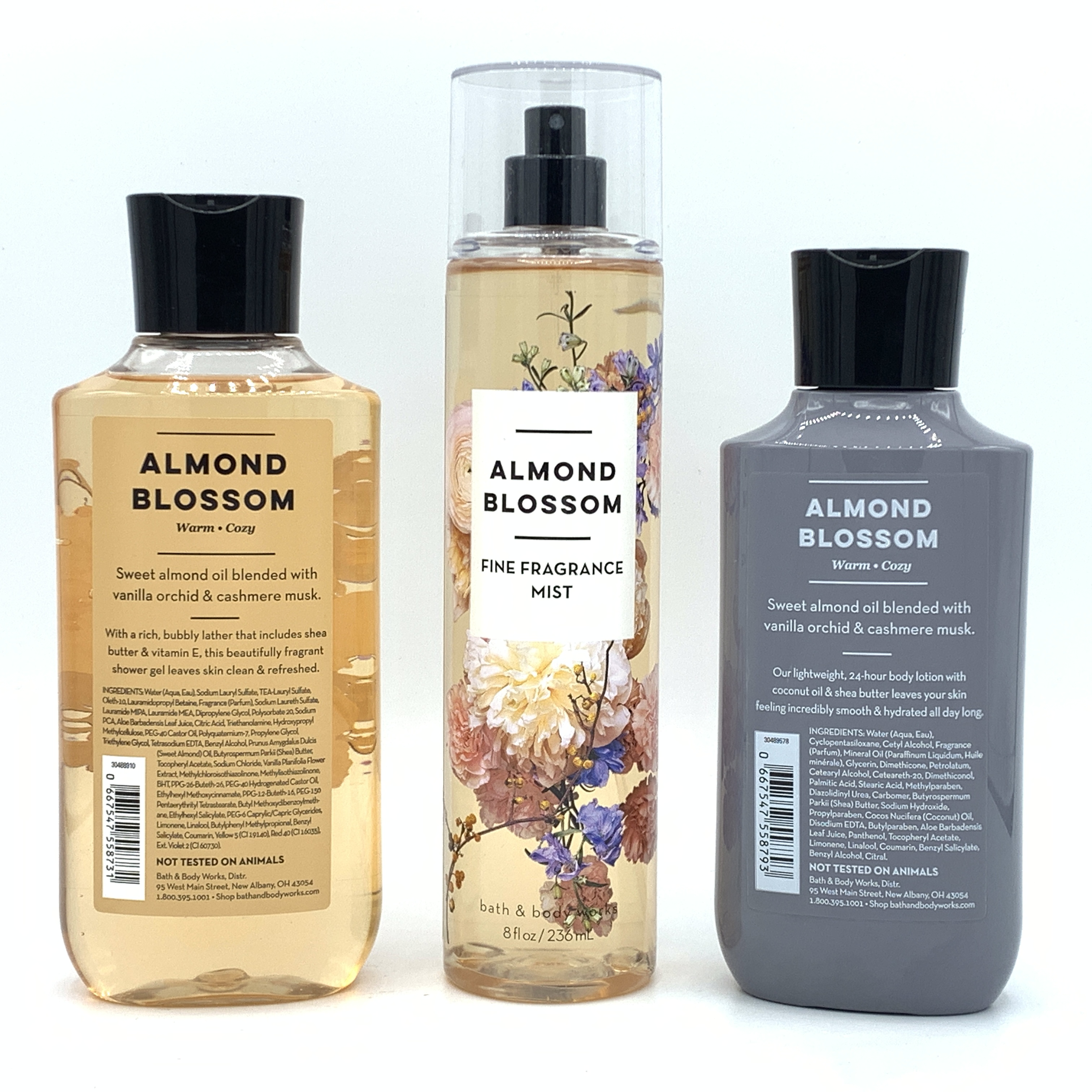 Buy Bath and Body Works Almond Blossom Fine Fragrance Mist, Body Lotion