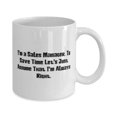 thumbnail image 2 of Unique Sales manager Gifts, I'm a Sales Manager. To Save Time Let's Just Assume That I'm Always, Christmas 15oz Mug F Sales manager, 2 of 2