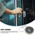 thumbnail image 3 of DRAFIDEEP Compact Aluminum Alloy Compass Keychain for Hiking Camping with Accurate Navigation, 3 of 8