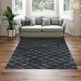 thumbnail image 2 of Couristan Bromley Gio Rug, Navy, Gray, Multiple Sizes Available, 2 of 9