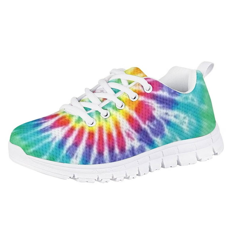 Rainbow nike sales tennis shoes