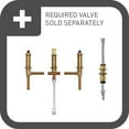thumbnail image 2 of Moen Ts44504 Colinet Deck Mounted Roman Tub Filler - Chrome, 2 of 2