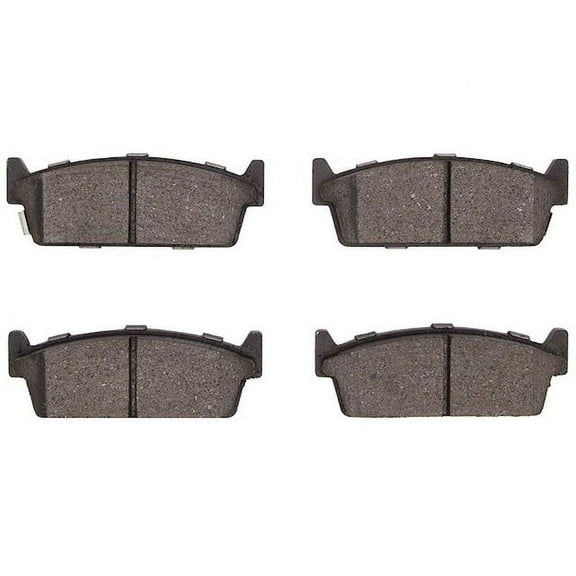 Rear Brake Pad Set - Compatible with 1990 - 1992 INFINITI M30 1991