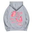 thumbnail image 3 of Graphic Hoodie for Women 2024 Cute Preppy Sweatshirt Long Sleeve Drawstring Pullover Tops with Pockets, 3 of 6