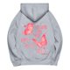 thumbnail image 4 of Sudadera con capucha Pink Palm Puff para mujer, sudadera con capucha gráfica rosa Palm Puff sudadera preppy unisex, To Live For the Hope of it All en lila Gris claro M, 4 of 6