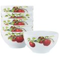 thumbnail image 1 of 6pc Melamine Bowl Set  Harvest Apples, 1 of 1