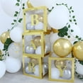 thumbnail image 4 of Caja transparente de globos con letras de A-Z para niños y niñas, caja de regalo con letras del alfabeto DIY, color blanco, decoración para fiesta de primer cumpleaños y boda, 30cm, 4 of 4