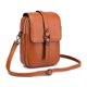 thumbnail image 1 of Bolso para teléfono móvil de piel auténtica, minibolso pequeño para mujer, bolso cruzado de verano, bolso de hombro multifuncional moderno, piel de vaca de moda, 1 of 6