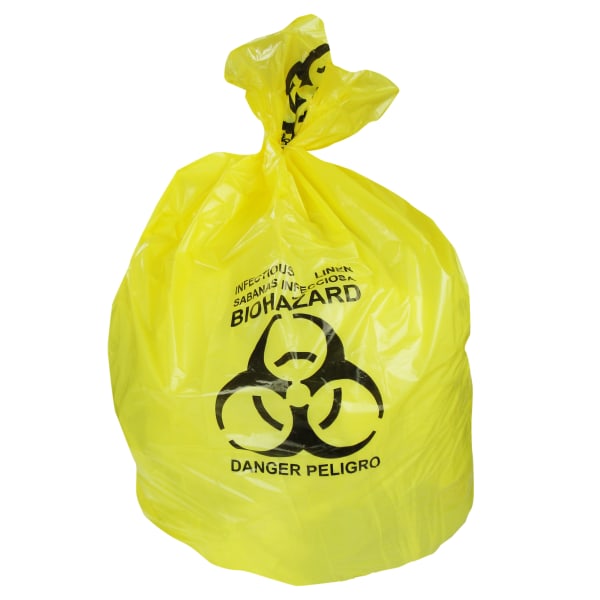 yellow bin liners