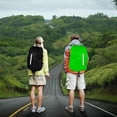 thumbnail image 3 of Backpack Rain Protection Waterproof Rain Cover School Bag With Reflective Strips Adjustment Buckle green (S-25-29L), 3 of 4