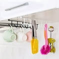 thumbnail image 7 of kayannuo Over The Door 5 Hooks Home Bathroom Organizer Rack Clothes Coat Hat Towel Hanger, 7 of 7
